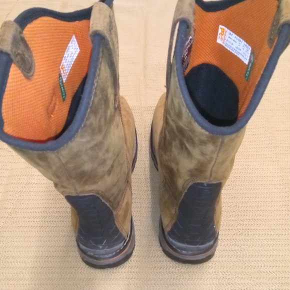 Timberland PRO Men's Brown Work Boots - Picture 3 of 6